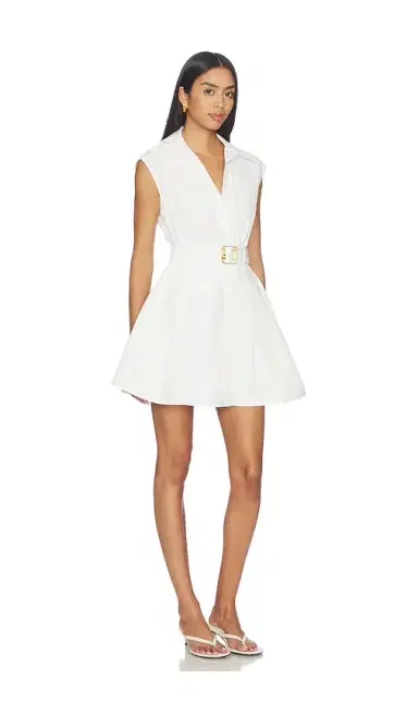 SANS FAFF Audley Trench Mini Dress | Thumbnail 2