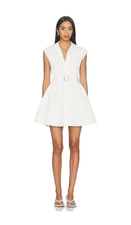 SANS FAFF Audley Trench Mini Dress