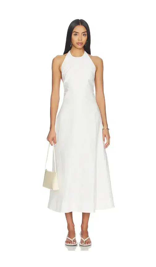 Halter Textured Cotton Dress Halter Textured Cotton Dress