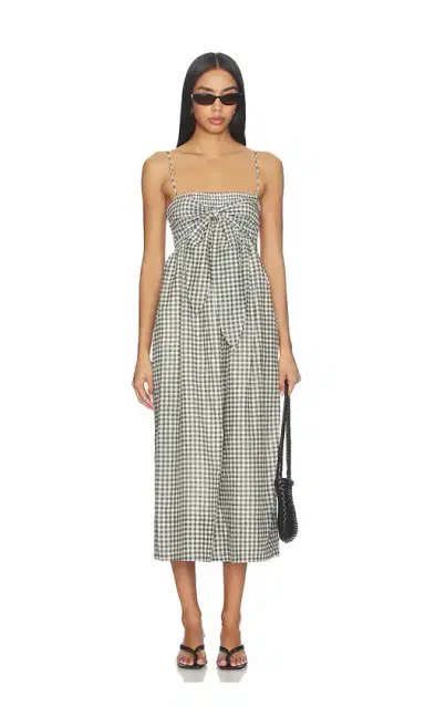 Vince Tie Smocked Cami Dress | Thumbnail 1 Vince Tie Smocked Cami Dress | Thumbnail 1