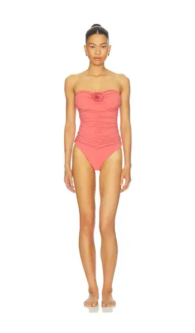 susana monaco Flower Gathered One Piece Swimsuit | Thumbnail 1 susana monaco Flower Gathered One Piece Swimsuit | Thumbnail 1