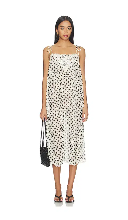 For Love & Lemons Estelle Cover Up Maxi Dress