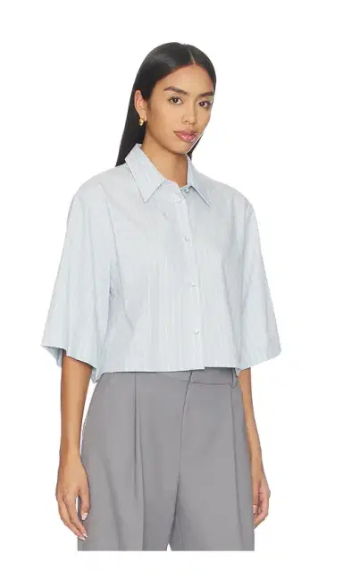 Helmut Lang Crop Trench Shirt | Thumbnail 2 Helmut Lang Crop Trench Shirt | Thumbnail 2