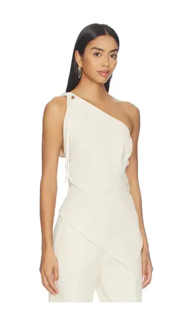 Helmut Lang Asymmetrical Sailor Top | Thumbnail 2
