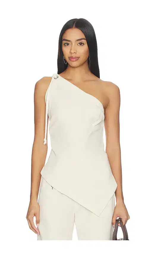 Helmut Lang Asymmetrical Sailor Top