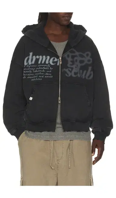 DRMERS CLUB Parallel Zip Up Hoodie | Thumbnail 1