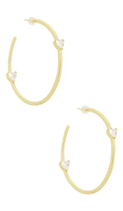 BRACHA Delta Hoops Eaarrings