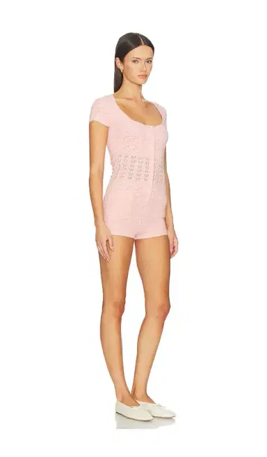 MAJORELLE Fenella Short Sleeve Romper | Thumbnail 2 MAJORELLE Fenella Short Sleeve Romper | Thumbnail 2