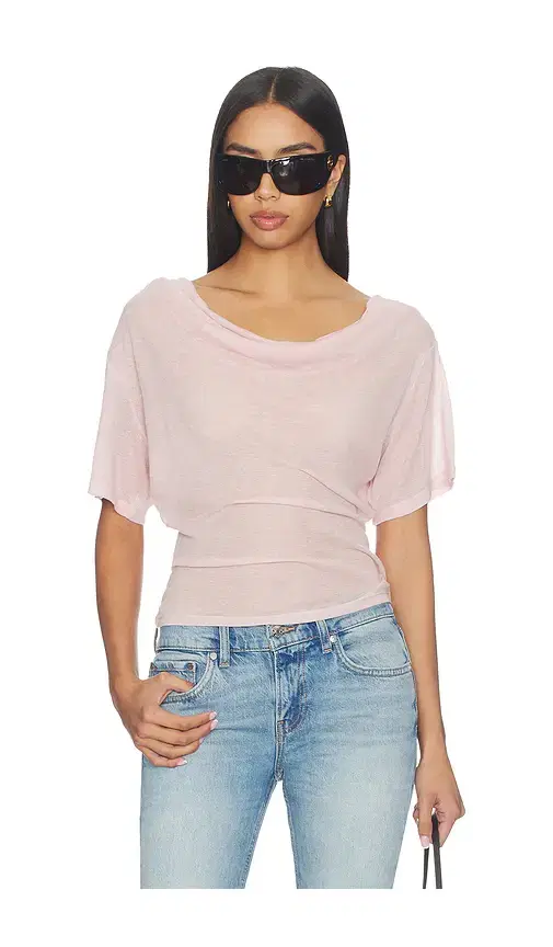 Madeo Cowl Neck Tee