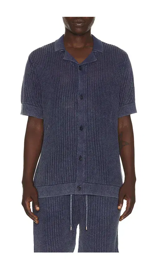 Central Park West Henry Snow Wash Camp Shirt