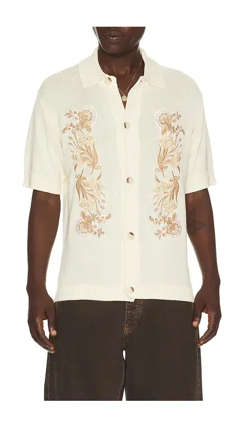 Anderson Embroidered Camp Shirt