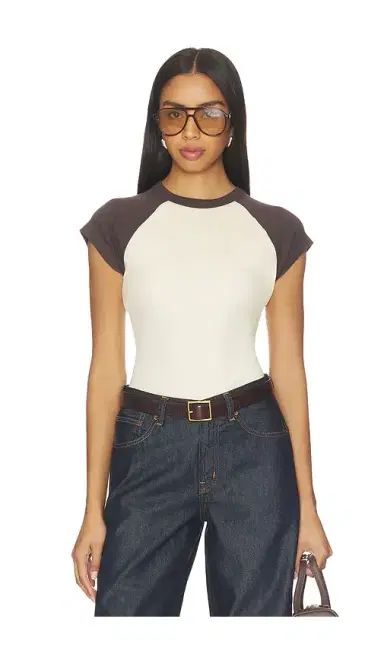 Madewell Raglan Compact Crewneck Tee Shirt | Thumbnail 1