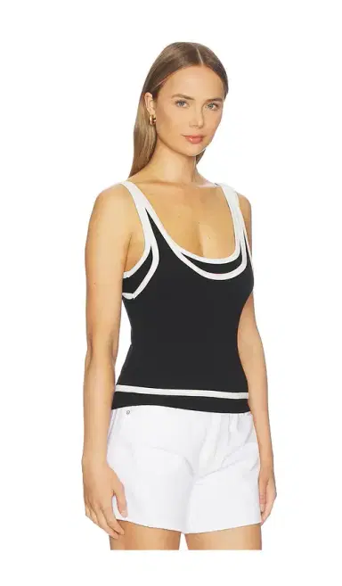 Hudson Jeans Layered Tank Top | Thumbnail 2 Hudson Jeans Layered Tank Top | Thumbnail 2