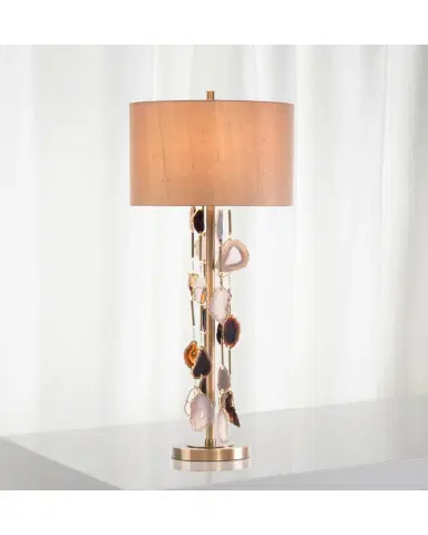 John-Richard Collection Falling Agate Buffet Lamp | Thumbnail 2