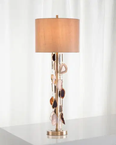 John-Richard Collection Falling Agate Buffet Lamp | Thumbnail 1