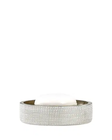 Labrazel Woven Soap Dish, Platinum | Thumbnail 1