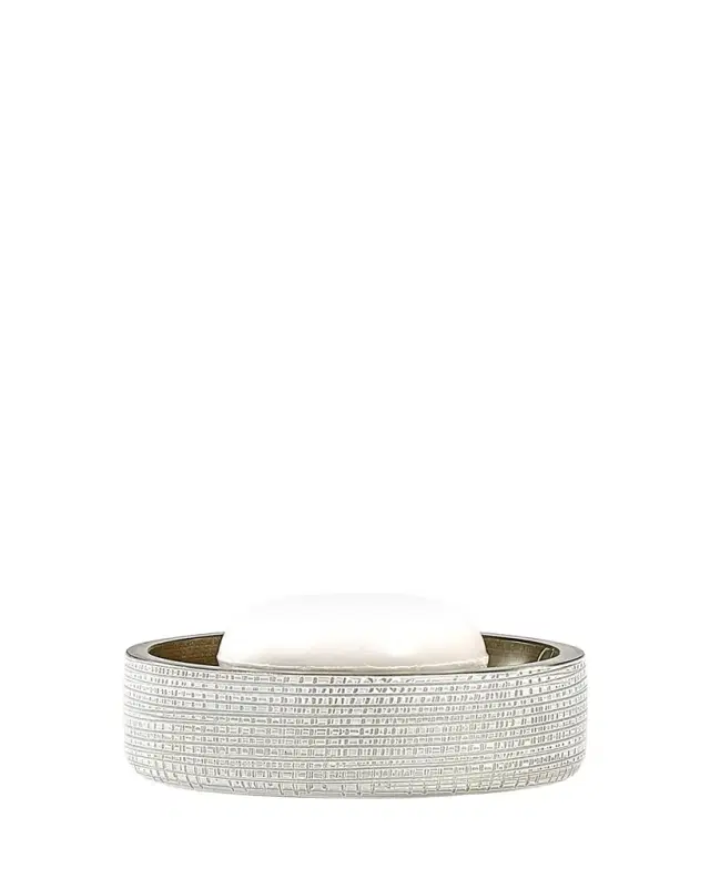 Labrazel Woven Soap Dish, Platinum