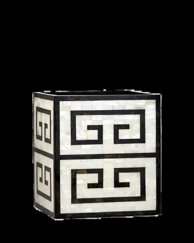 Labrazel Greek Key Wastebasket | Thumbnail 2