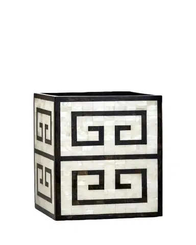 Labrazel Greek Key Wastebasket | Thumbnail 1