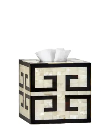 Labrazel Greek Key Tissue Box Cover | Thumbnail 1