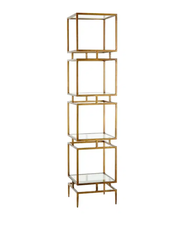 John-Richard Collection Modernist Cube Etagere