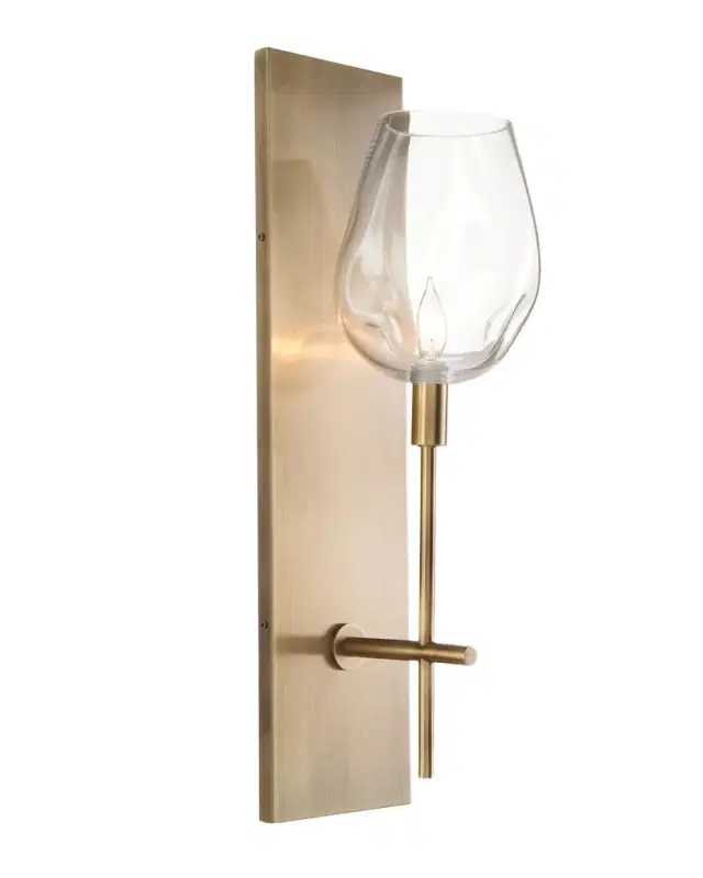 John-Richard Collection Glass Globe Wall Sconce