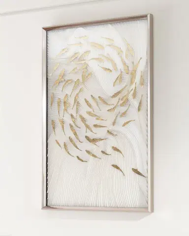 John-Richard Collection "Robat's School of Fish" Wall Art | Thumbnail 2