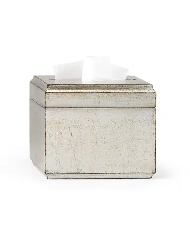 Labrazel York Silver Tissue Box Cover | Thumbnail 2