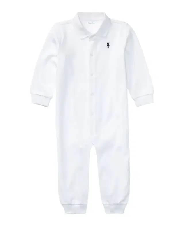 Polo Ralph Lauren Cotton Polo Coverall, Size 3M-12M