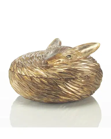 John-Richard Collection Ant Silver Leaf Fox Box | Thumbnail 2