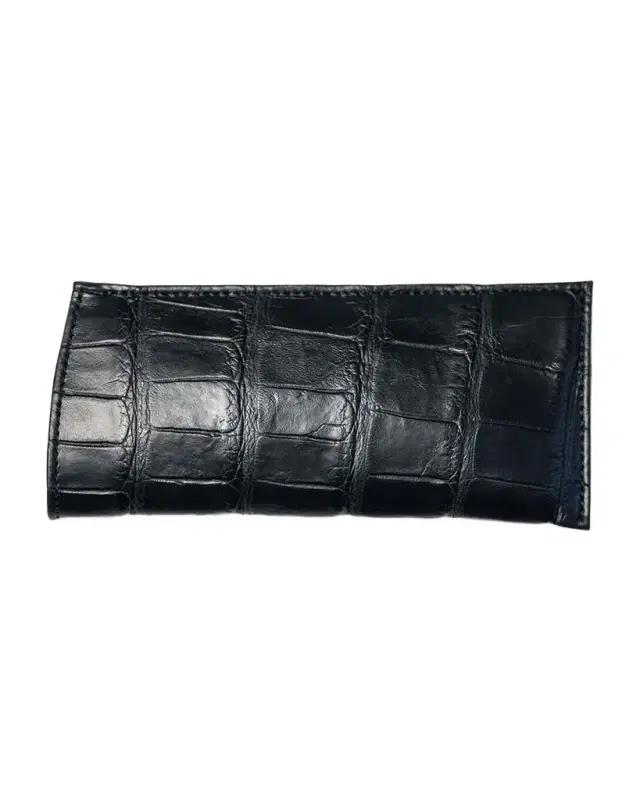 Abas Men 's Alligator Eyeglass Case