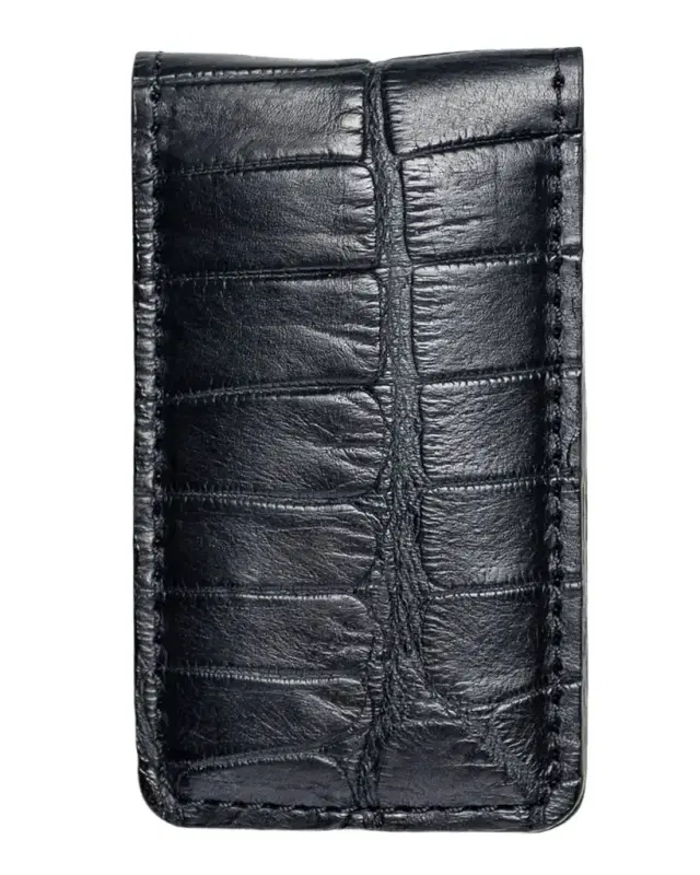 Abas Men 's Magnetic Alligator Money Clip