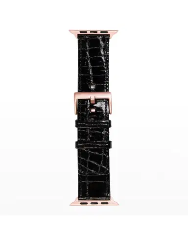 Abas Men 's Apple Watch Alligator Watch Strap | Thumbnail 2