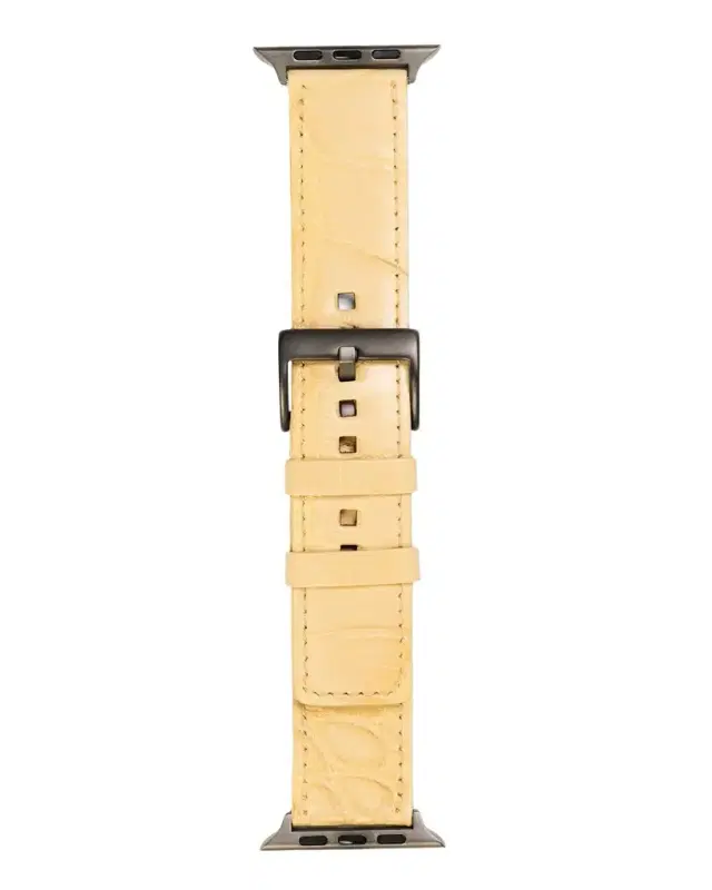 Men 's Apple Watch Matte Alligator Watch Strap Men 's Apple Watch Matte Alligator Watch Strap