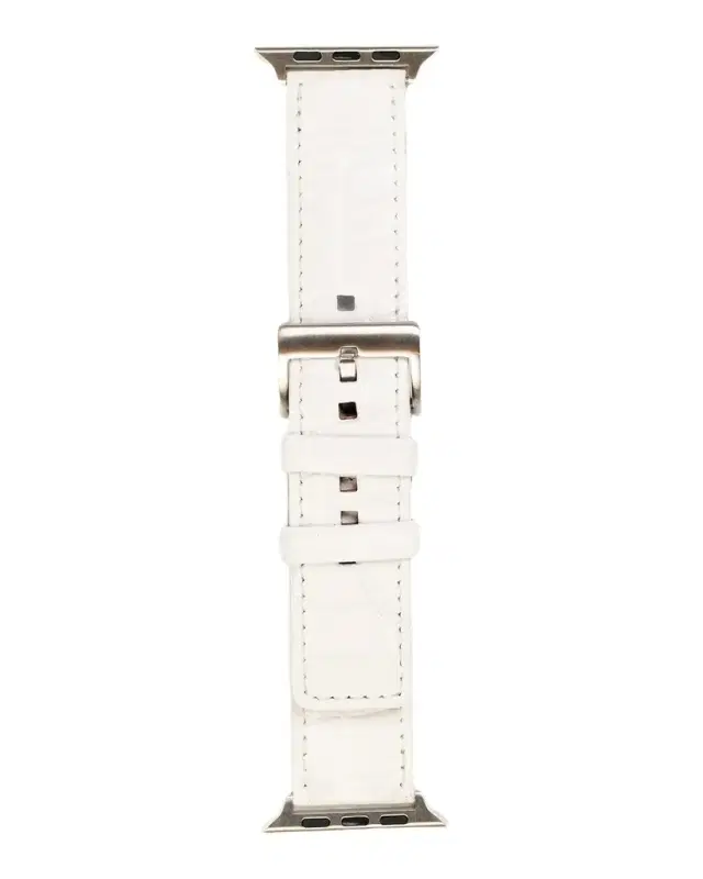 Abas Men 's Apple Watch Matte Alligator Watch Strap