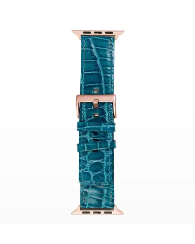 Abas Men 's Apple Watch Alligator Watch Strap | Thumbnail 2
