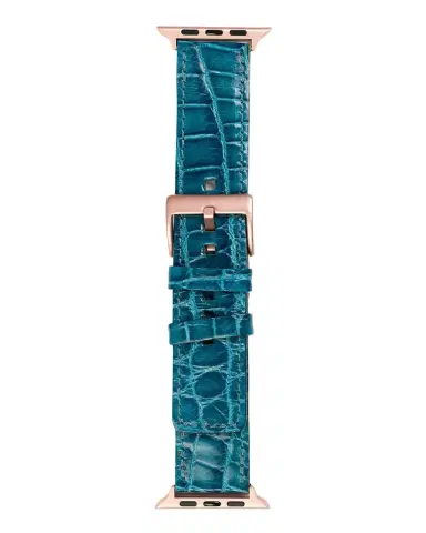 Abas Men 's Apple Watch Alligator Watch Strap | Thumbnail 1