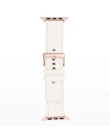 Abas Men's Apple Watch Matte Alligator Watch Strap | Thumbnail 2 Abas Men's Apple Watch Matte Alligator Watch Strap | Thumbnail 2