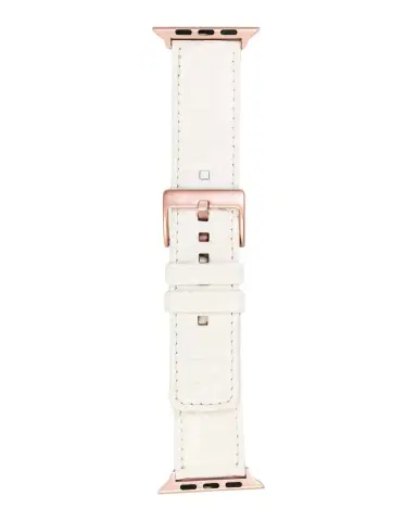 Abas Men's Apple Watch Matte Alligator Watch Strap | Thumbnail 1 Abas Men's Apple Watch Matte Alligator Watch Strap | Thumbnail 1