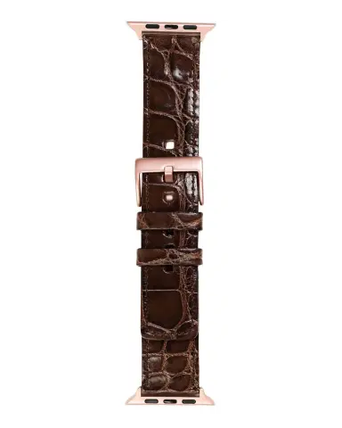 Abas Men 's Apple Watch Alligator Watch Strap | Thumbnail 1