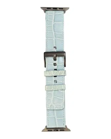 Abas Men 's Apple Watch Alligator-Leather Watch Strap | Thumbnail 1 Abas Men 's Apple Watch Alligator-Leather Watch Strap | Thumbnail 1