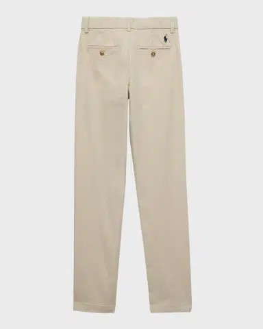 Polo Ralph Lauren Boy's Flat Front Chino Pants, Size 4-14 | Thumbnail 2