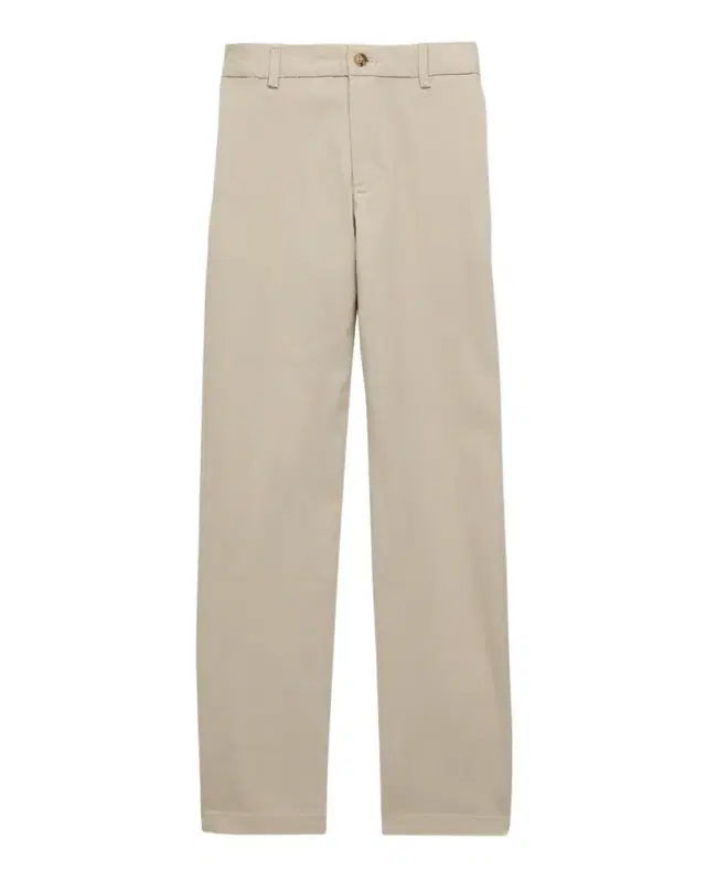 Boy 's Flat Front Chino Pants, Size 4-14