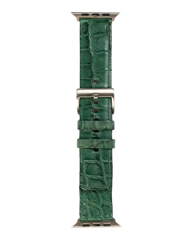 Men 's Apple Watch Matte Alligator Watch Strap