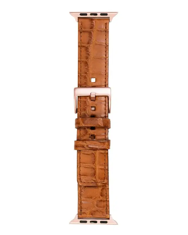 Men 's Apple Watch Matte Alligator Watch Strap