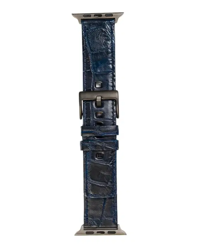 Men 's Apple Watch Matte Alligator Watch Strap Men 's Apple Watch Matte Alligator Watch Strap
