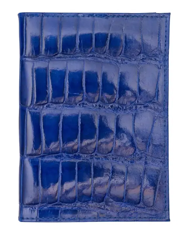 Abas Traditional Alligator Passport Holder