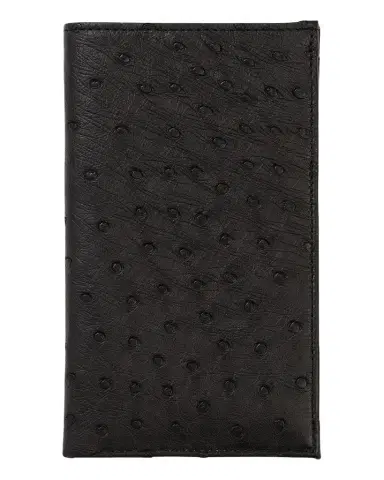 Abas Men's Matte Ostrich Leather Coat Wallet | Thumbnail 1 Abas Men's Matte Ostrich Leather Coat Wallet | Thumbnail 1