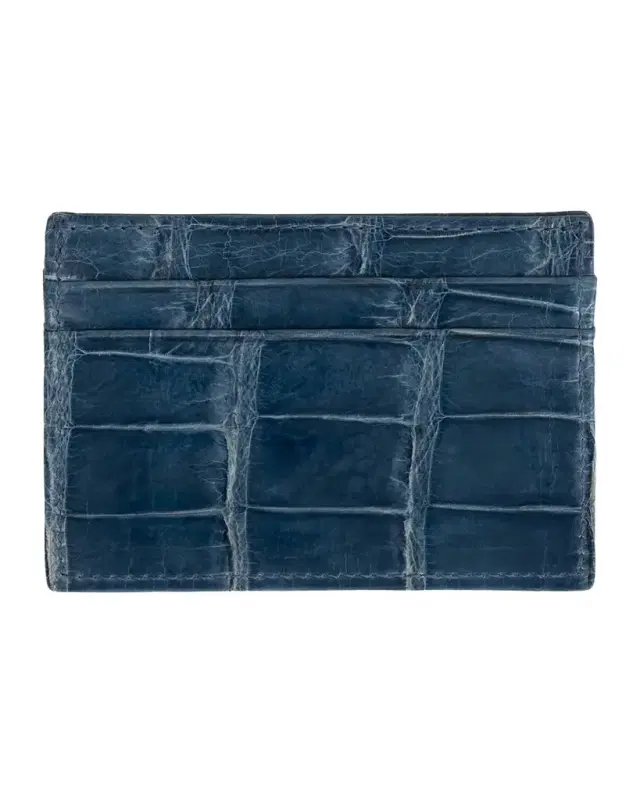 Abas Men 's Alligator Card Case