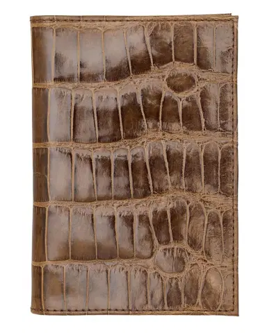 Abas Alligator Leather Passport Booklet | Thumbnail 1